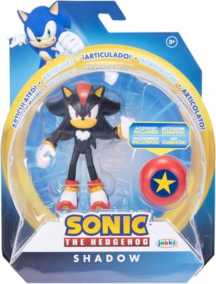     " " (Sonic the Hedgehog 4-inch Shadow with Star Spring Accessory) ()